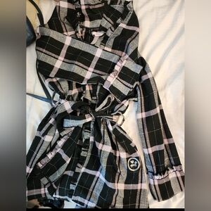 Cute housecoat size small